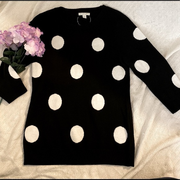 New York & Company Sweaters - New York & Company Polka Dot Sweater